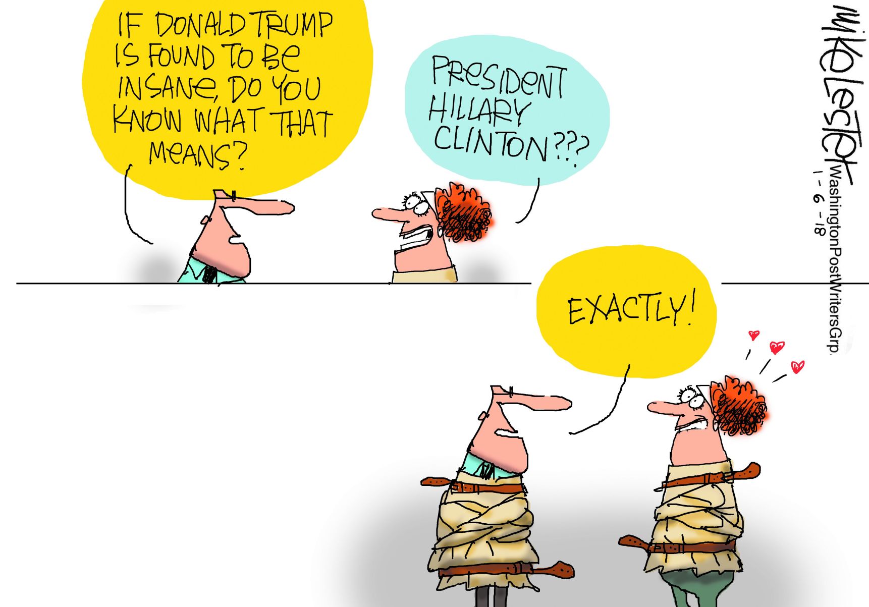 Mike Lester cartoon